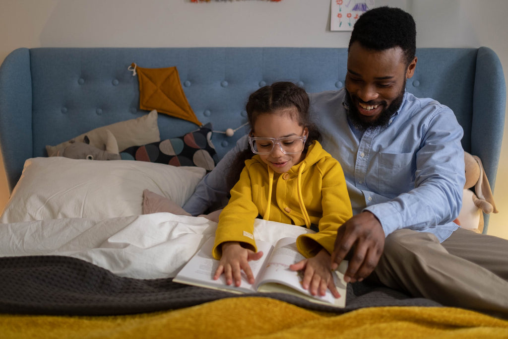 Father Reading with Daughter | Kids Books About Love