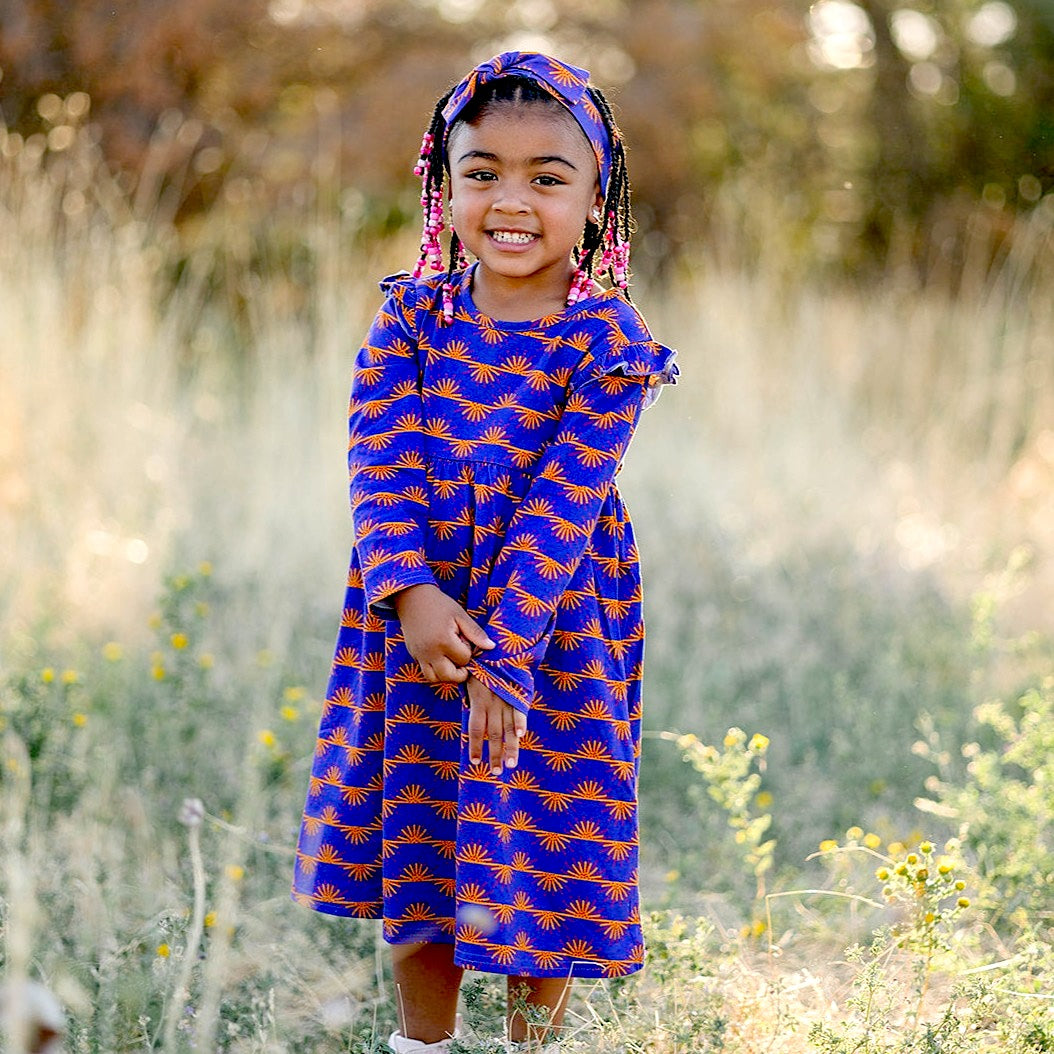 Tukula Ruffle Dress – Ade + Ayo