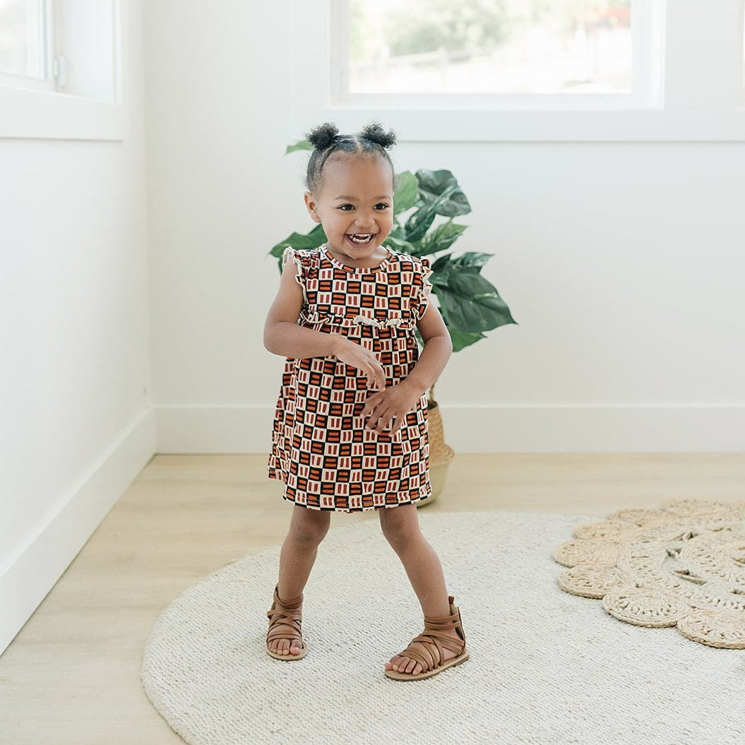 Tukula Ruffle Dress 0-3 mo